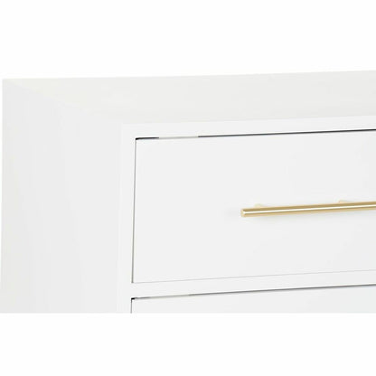 TV furniture DKD Home Decor White Metal MDF (140 x 52 x 40 cm)