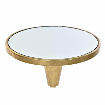 Console DKD Home Decor Golden Metal Mirror 40,5 x 40,5 x 60 cm