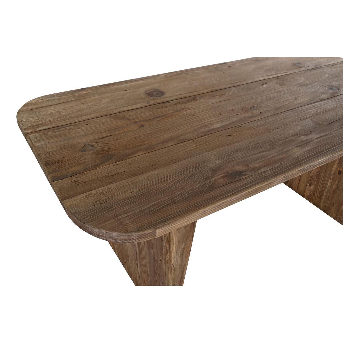 Dining Table DKD Home Decor Natural Recycled Wood Pinewood (180 x 90 x 77 cm)