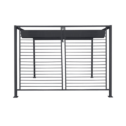 Pergola DKD Home Decor Grey 300 x 300 x 230 cm Steel