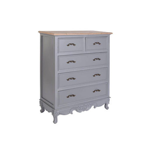 Chest of drawers DKD Home Decor Grey MDF Wood (80 x 40 x 96 cm)