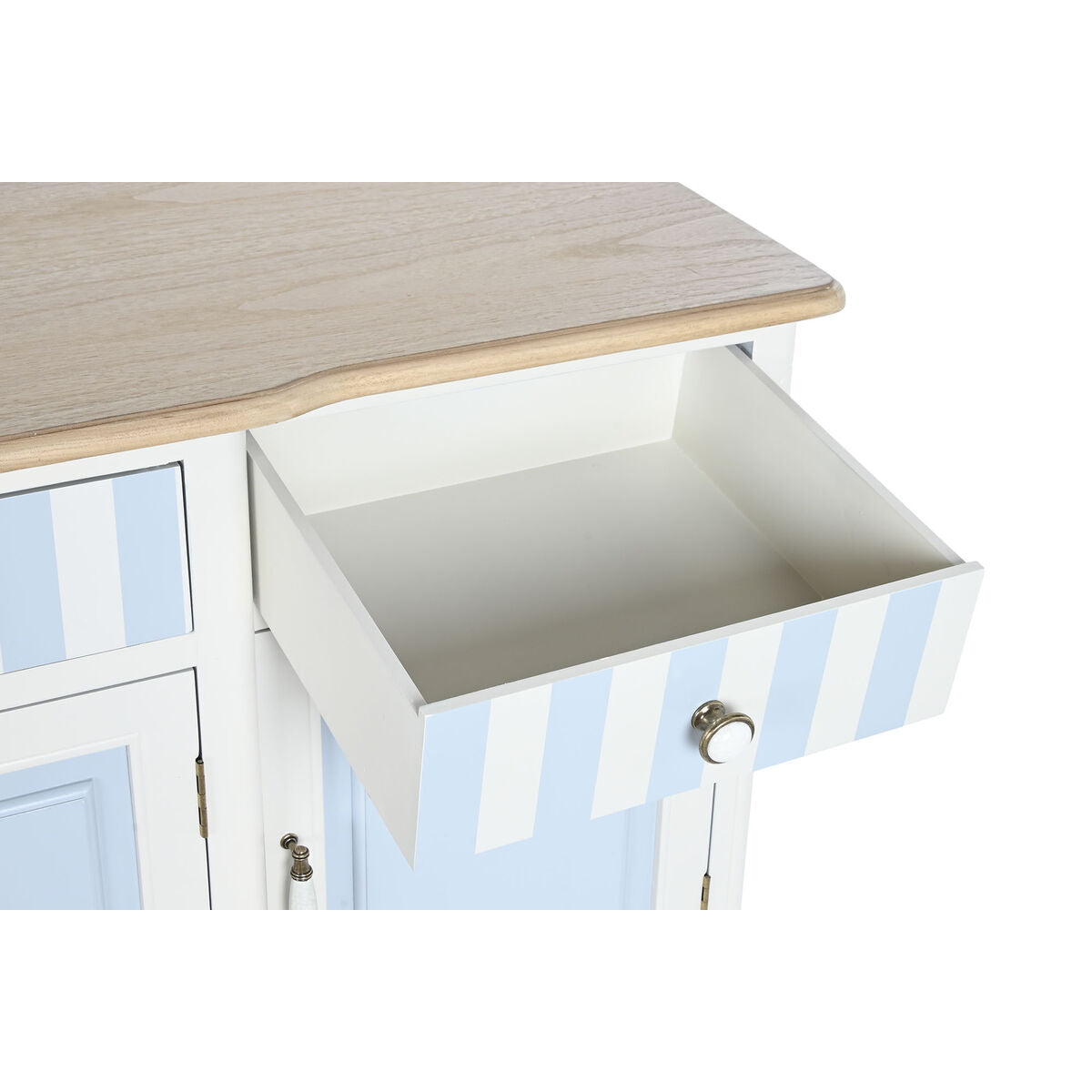 Sideboard DKD Home Decor White Sky blue (140 x 45 x 90 cm)