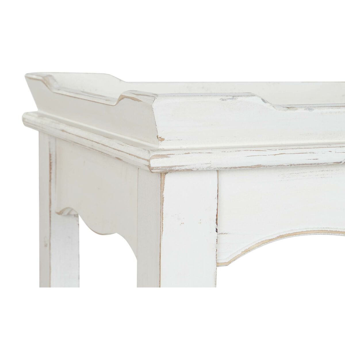 Console DKD Home Decor 120 x 40 x 84,5 cm Fir White MDF Wood