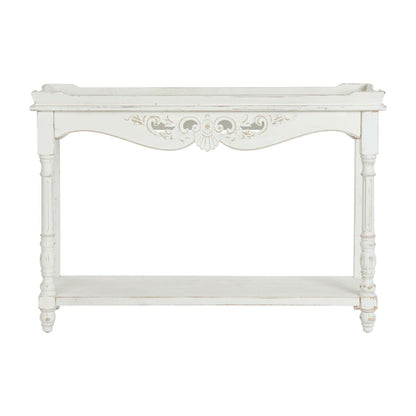 Console DKD Home Decor 120 x 40 x 84,5 cm Fir White MDF Wood