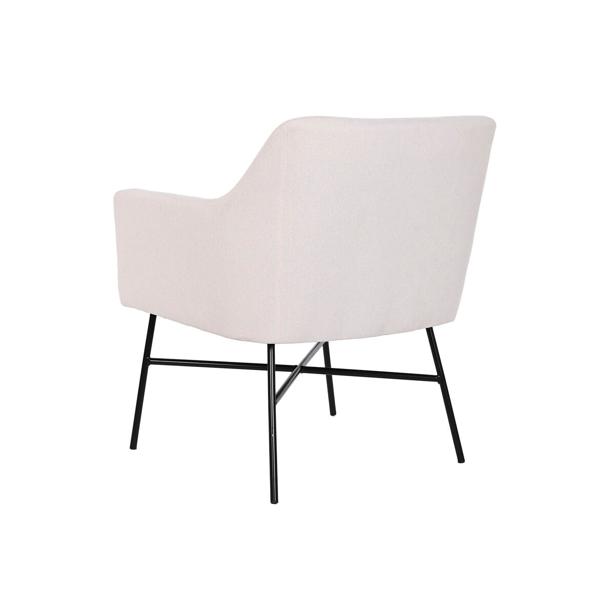 Armchair DKD Home Decor Beige Metal 66 x 62 x 75 cm