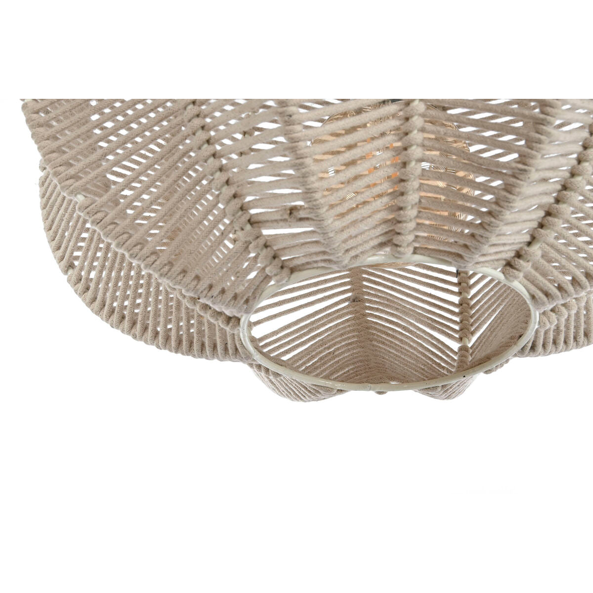 Ceiling Light Home ESPRIT Beige Rope 50 W 40 x 40 x 35 cm