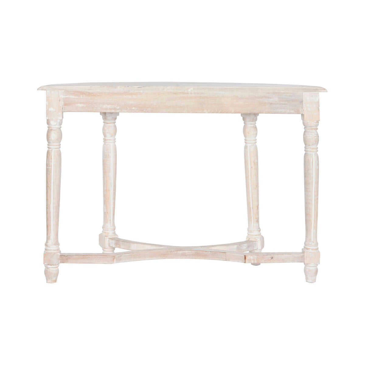 Console Home ESPRIT White Mango wood 114,3 x 38,1 x 82 cm