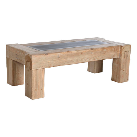 Centre Table Home ESPRIT Fir MDF Wood 140 x 70 x 46 cm Home ESPRIT