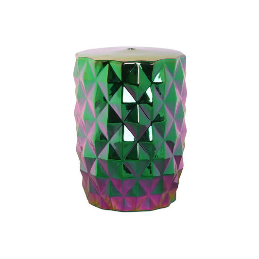 Side table Home ESPRIT Multicolour Porcelain 33 x 33 x 45 cm Home ESPRIT