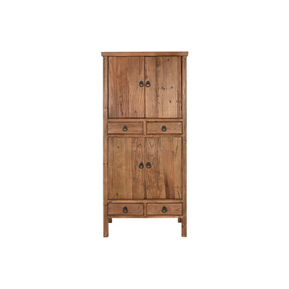 Cupboard Home ESPRIT Natural 80 x 40 x 176 cm