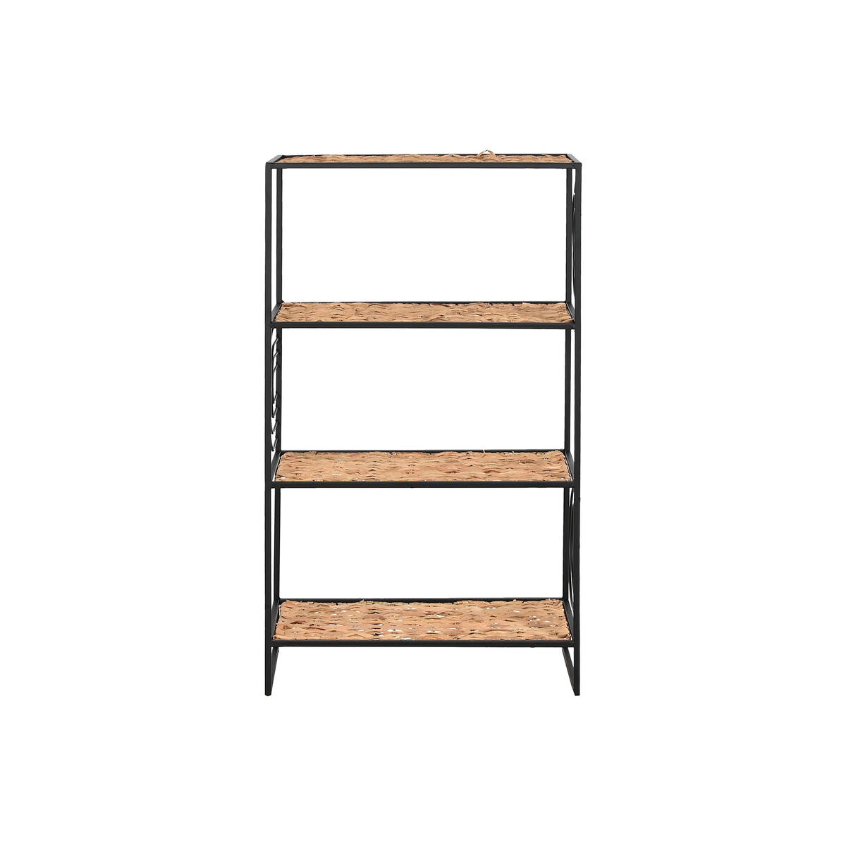 Shelves Home ESPRIT Black Metal Fibre 50 x 25 x 88 cm