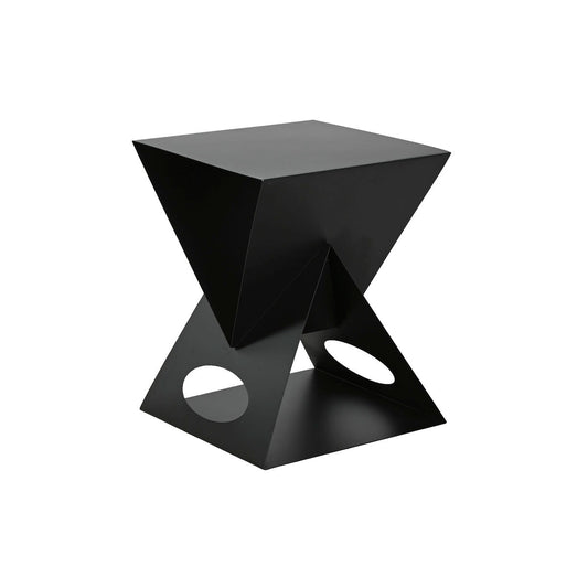 Side table Home ESPRIT Black Metal 40 x 40 x 50 cm