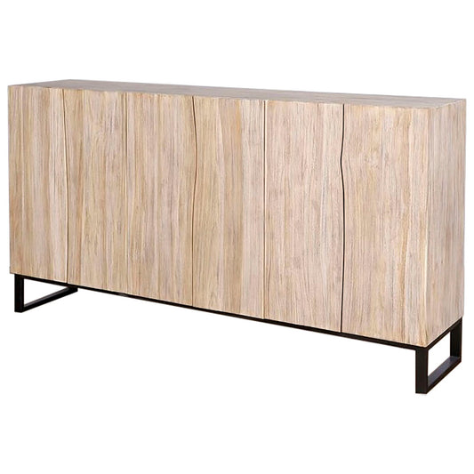 Sideboard Home ESPRIT Metal Teak 180 x 40 x 85 cm