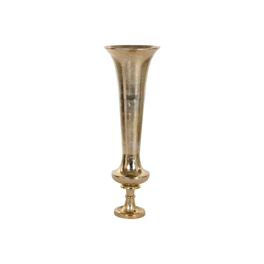 Vase Home ESPRIT Golden Aluminium Modern Wineglass 32 X 32 X 98 cm