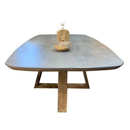 Dining Table Home ESPRIT Ceramic Teak 240 X 120 X 78 cm