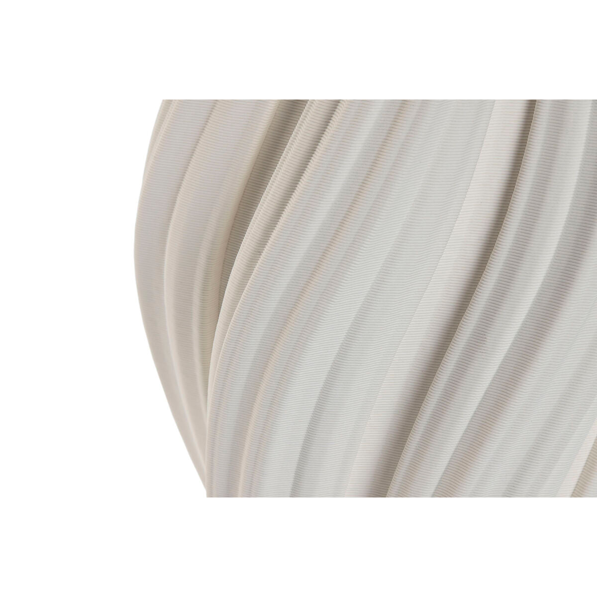 Vase Home ESPRIT White Stoneware Modern 19,5 X 19,5 X 23 cm