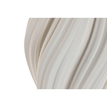 Vase Home ESPRIT White Stoneware Modern 19,5 X 19,5 X 23 cm