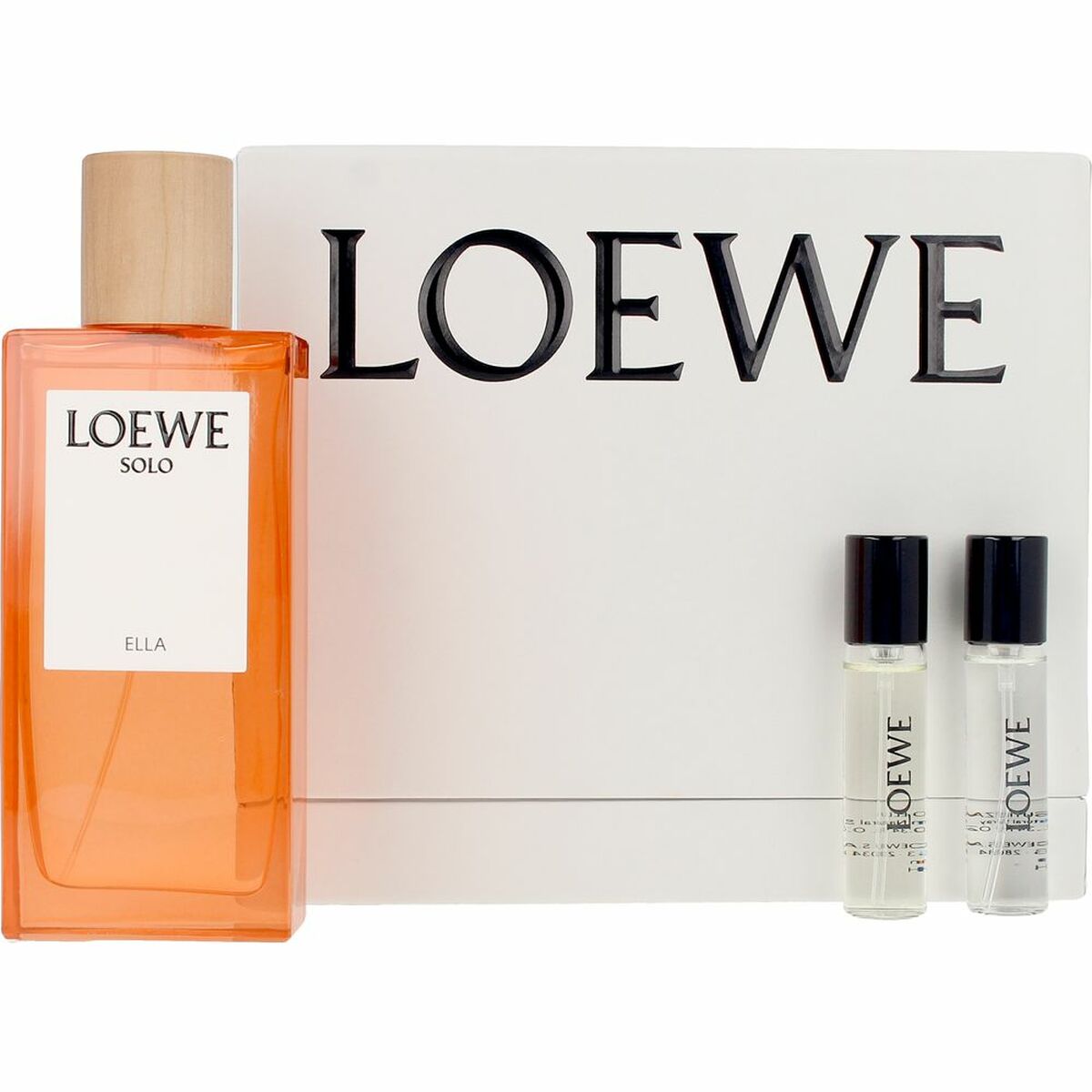 Women's Perfume Set Loewe Solo Ella EDP 3 Pieces Loewe