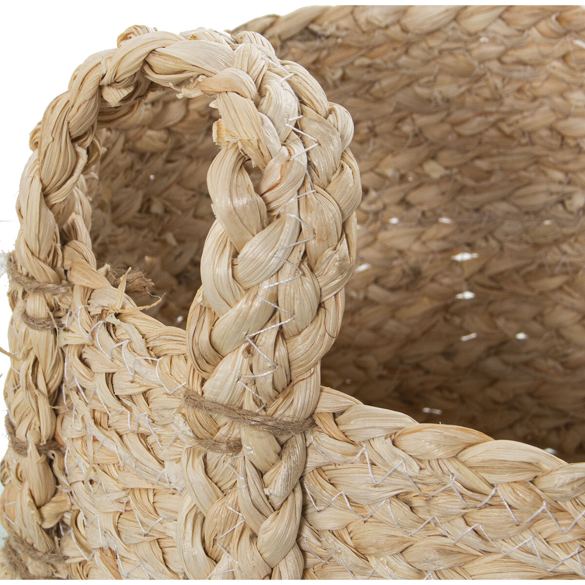 Set of Baskets Alexandra House Living 03780 Brown wicker Rattan Natural Fibre (3 Units)