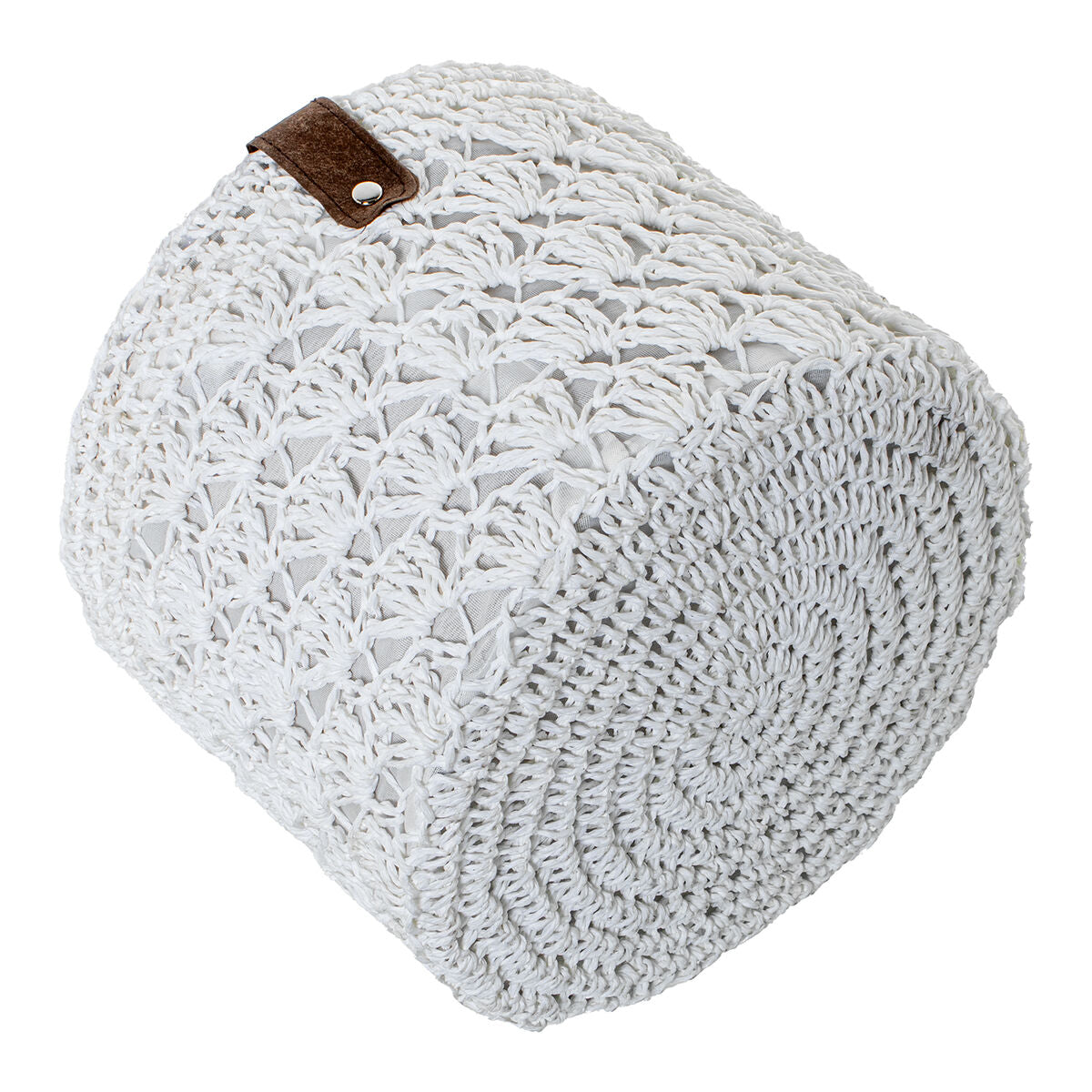 Set of Baskets Alexandra House Living 03816 White wicker Rattan Natural Fibre (3 Units)