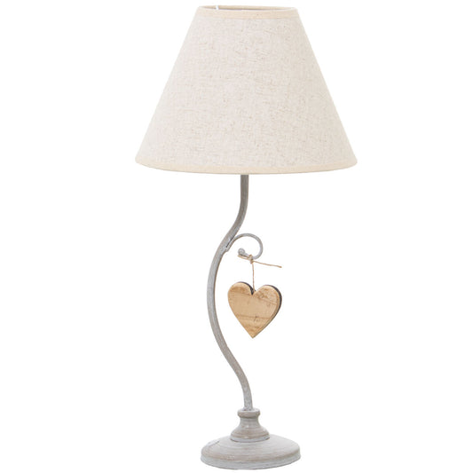 Desk lamp Alexandra House Living White Metal 40 W 23 x 48 x 23 cm Alexandra House Living