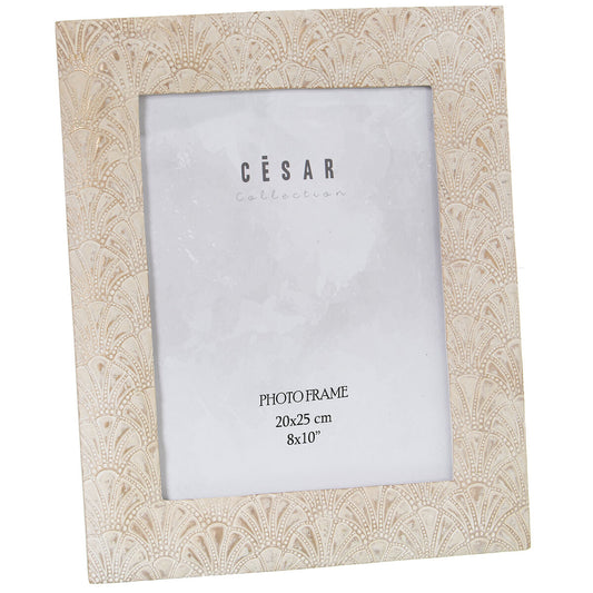 Photo frame Alexandra House Living White Plastic 27 X 1 X 32 CM Alexandra House Living