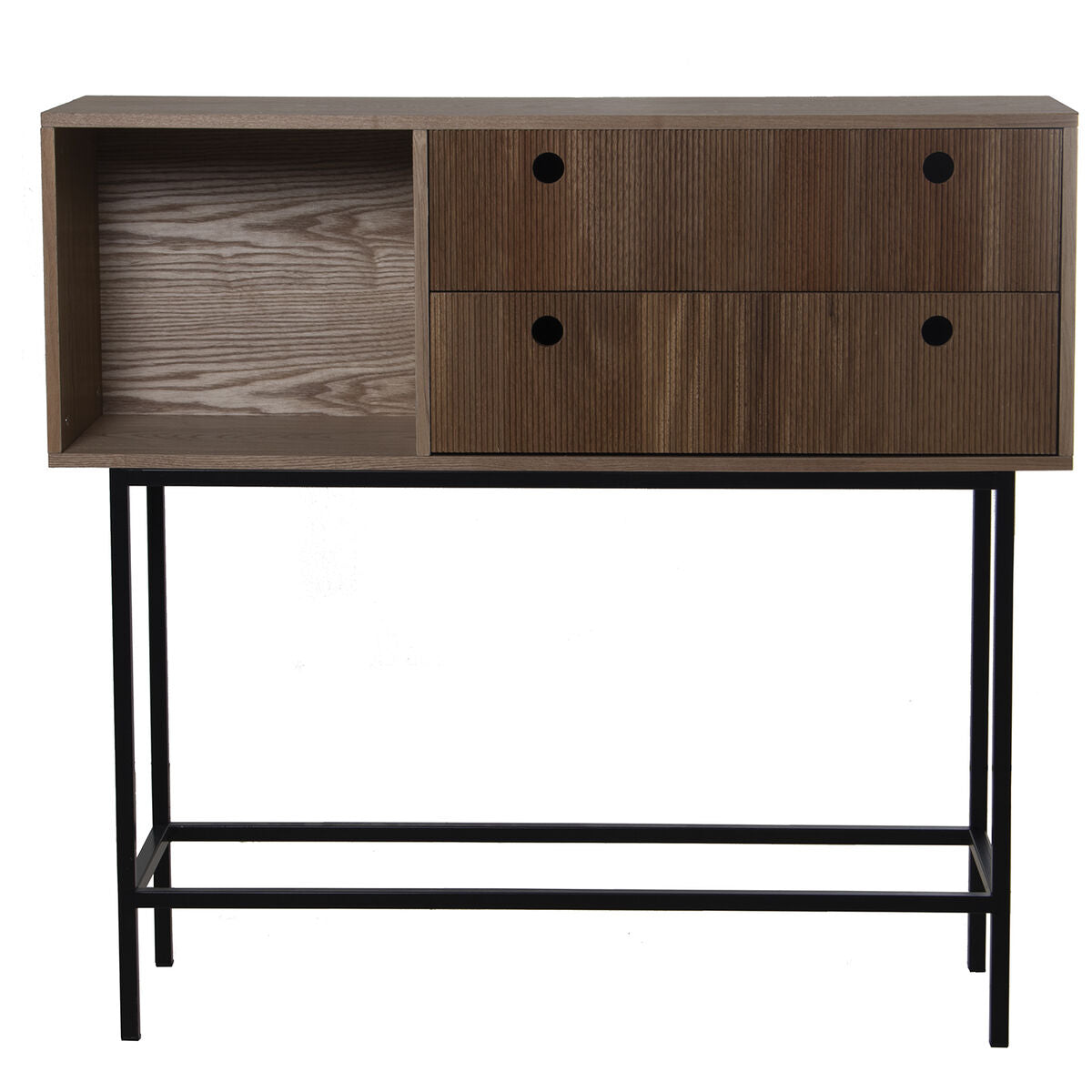 Console Alexandra House Living Natural Wood 113 x 105 x 35 cm Alexandra House Living