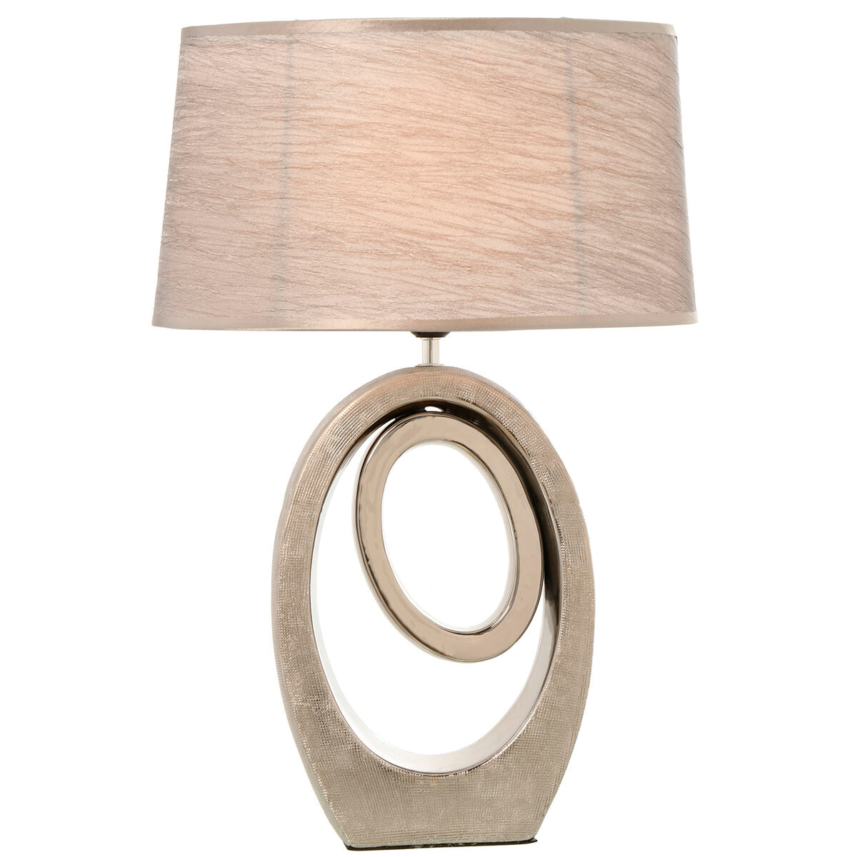 Desk lamp Alexandra House Living Silver Ceramic 40 W 38 x 57 x 24 cm Alexandra House Living