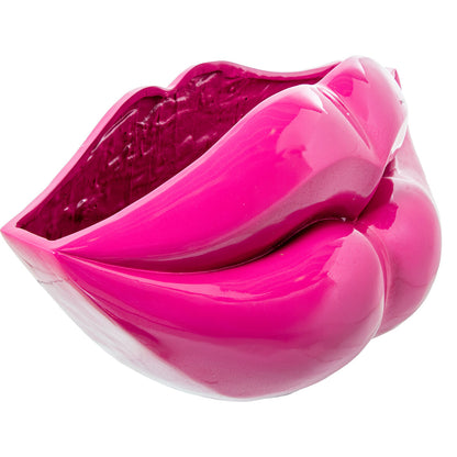 Decorative Figure Alexandra House Living Acrylic Plastic Melamin Lips