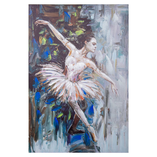 Painting Alexandra House Living Wood Ballerina 80 x 120 x 3 cm Alexandra House Living