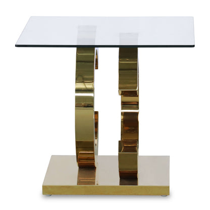 Side table Alexandra House Living Crystal 55 x 55 x 50 cm