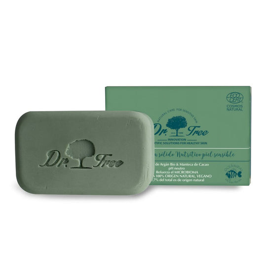 Gel Bar Dr. Tree Gel Sólido Sensitive skin Nutritional 120 g (Moisturizing)