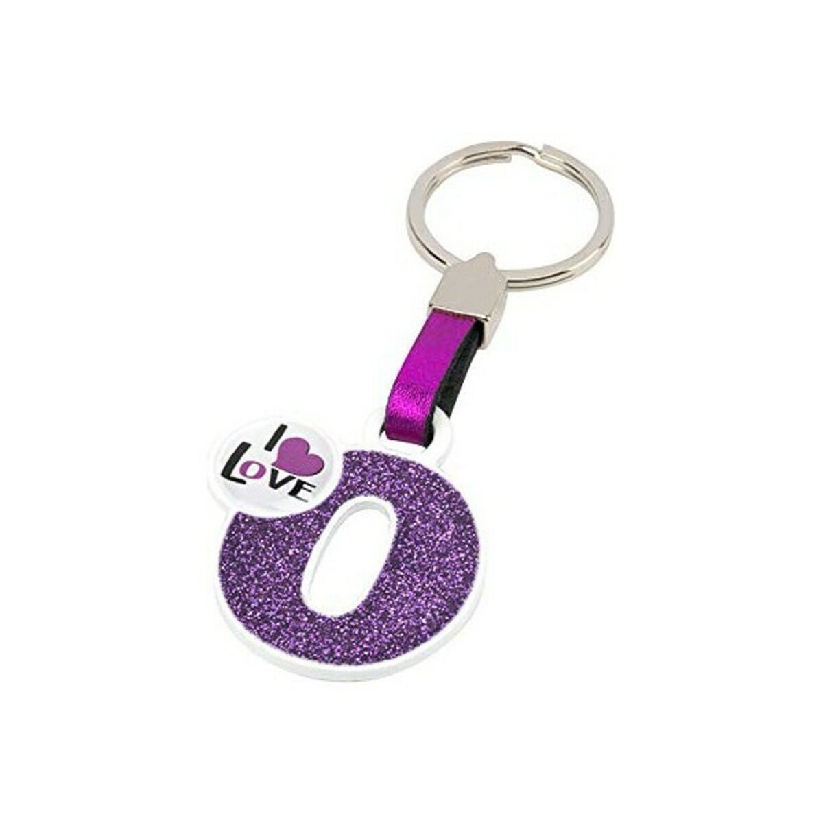 Keychain Letter O BigBuy Car