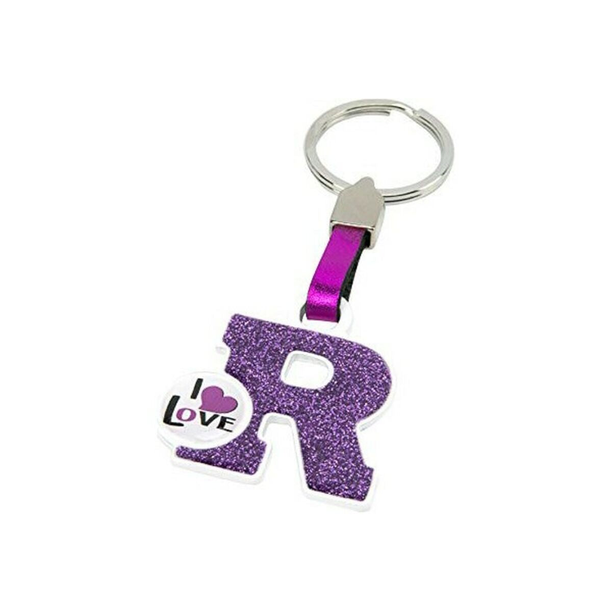 Keychain Letter R BigBuy Car