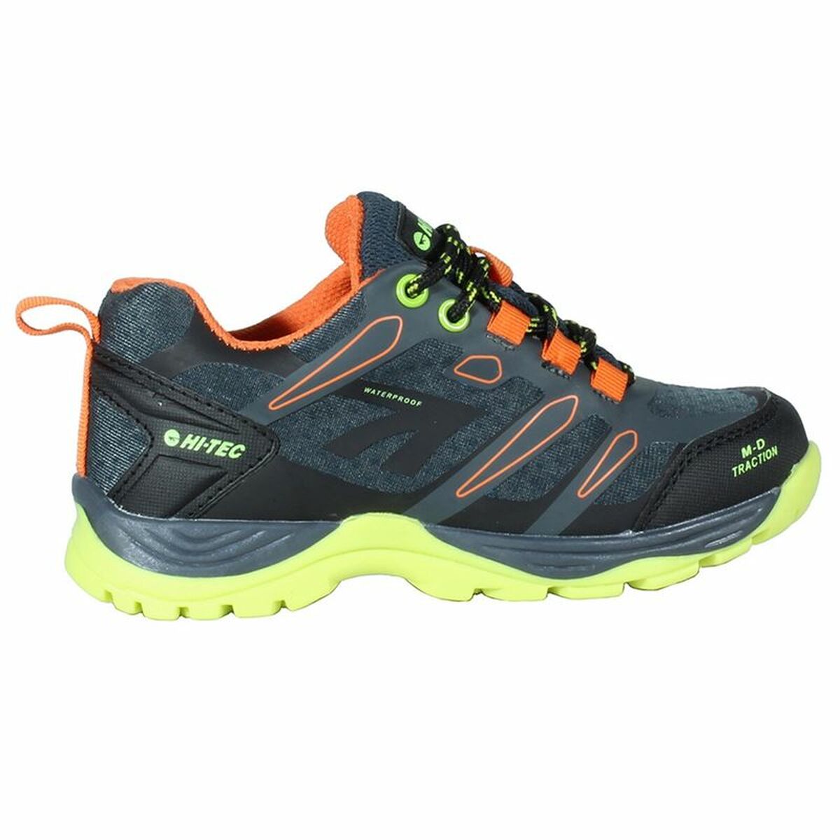 Sports Shoes for Kids Hi-Tec Toubkal Low Waterproof Grey Hi-Tec