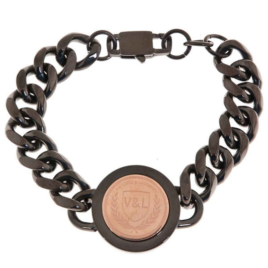 Ladies'Bracelet Victorio & Lucchino VJ0189BR Black Steel Victorio and Lucchino