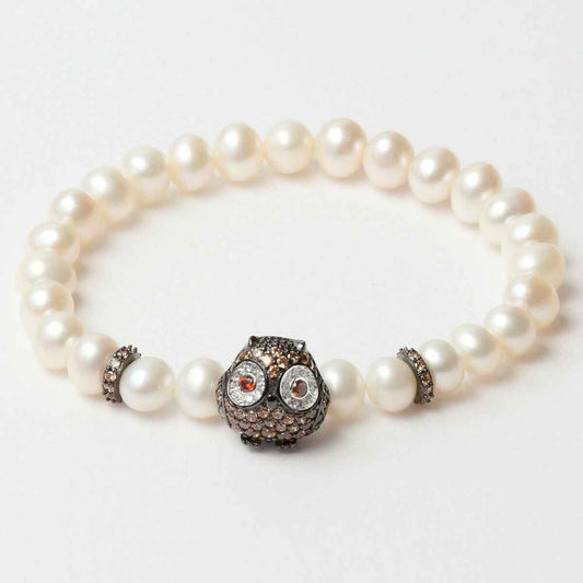 Ladies' Bracelet Lancaster JLA-BR-OWL-4-WH 16 mm Lancaster