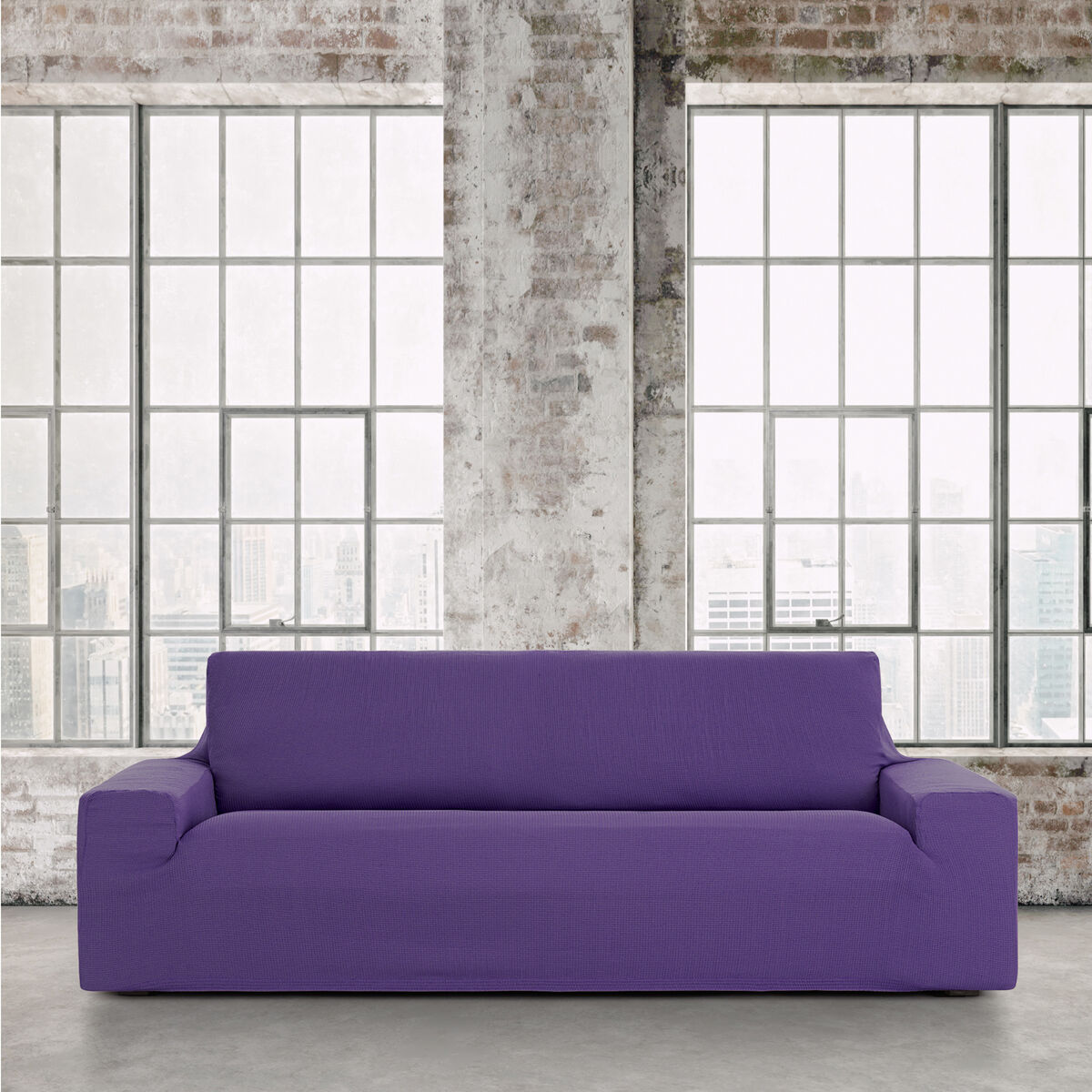 Sofa Cover Eysa ULISES Purple 70 x 110 x 240 cm