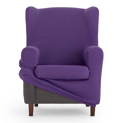 Wingback chair cover Eysa ULISES Purple 80 x 100 x 90 cm Eysa