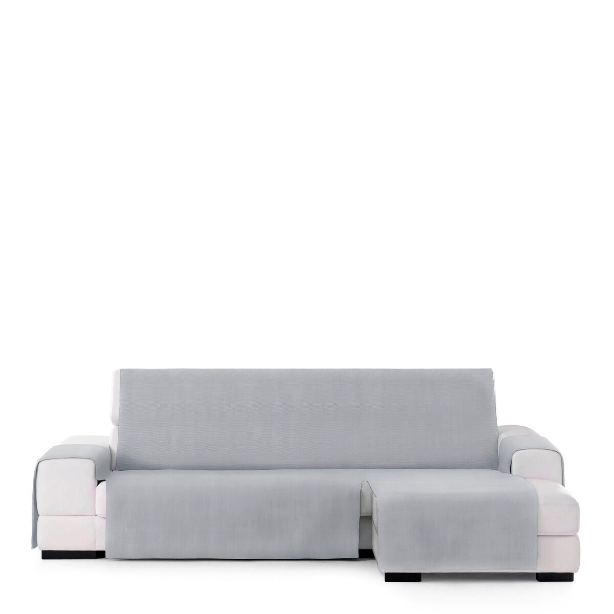 Right short arm chaise longue cover Eysa LEVANTE Grey 100 x 110 x 240 cm Eysa