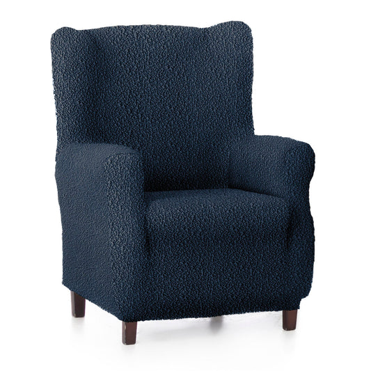 Wingback chair cover Eysa ROC Blue 80 x 120 x 100 cm