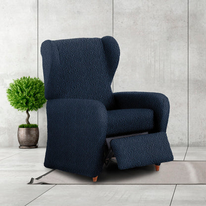 Slipcover for armchair with separate legs Eysa ROC Blue 90 x 120 x 85 cm