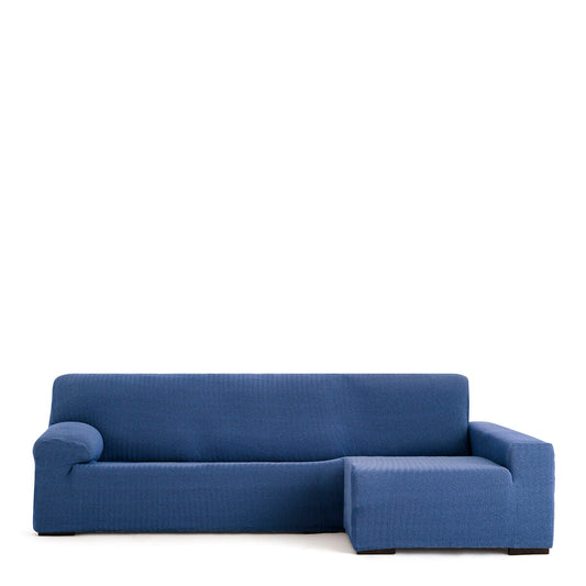 Right long arm chaise longue cover Eysa JAZ Blue 180 x 120 x 360 cm Eysa