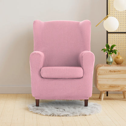 Wingback chair cover Eysa ULISES Pink 80 x 100 x 90 cm Eysa