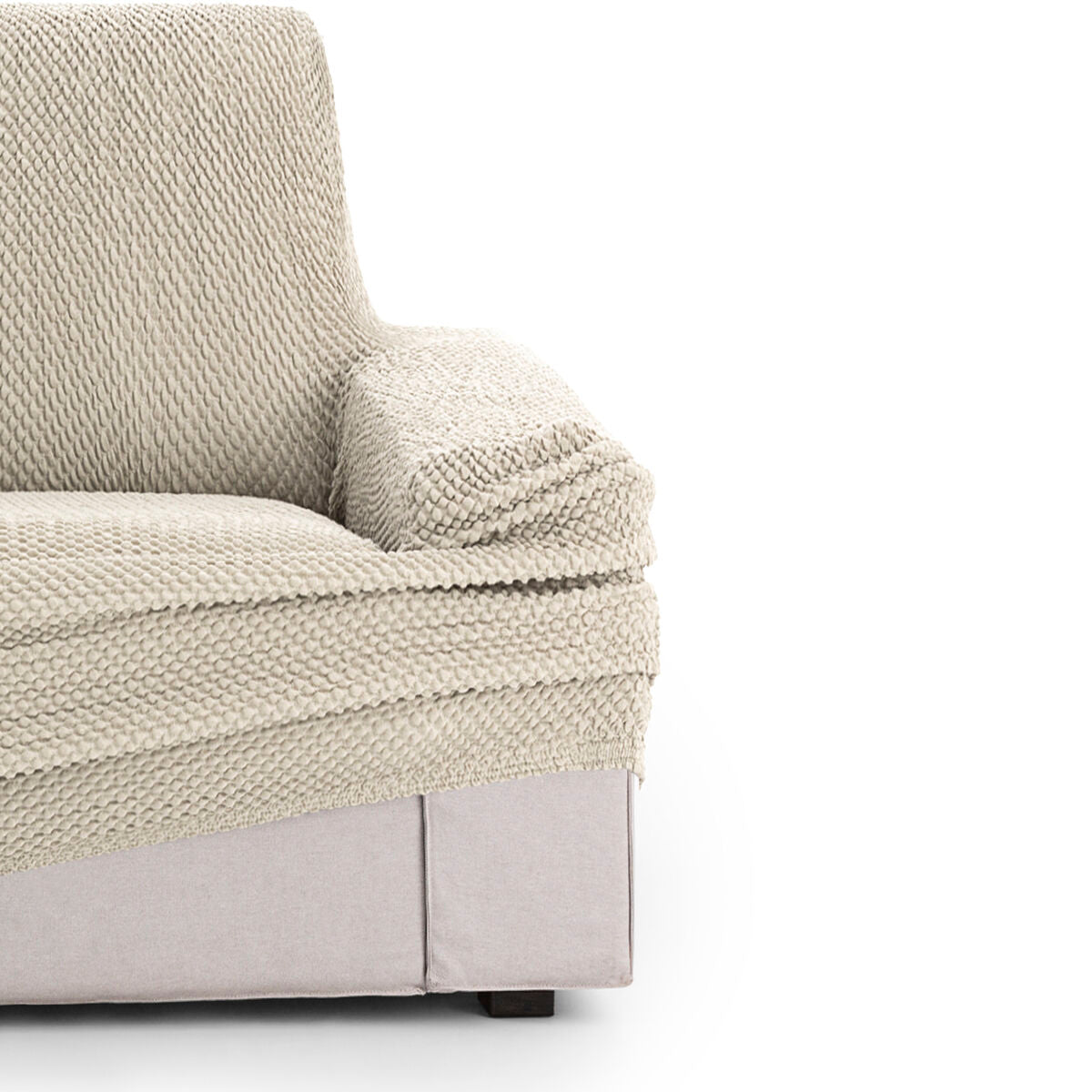 Armchair slipcovers Eysa THOR White 70 x 110 x 110 cm