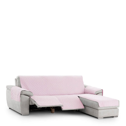 Right short arm chaise longue cover Eysa MONTBLANC Pink 100 x 110 x 240 cm