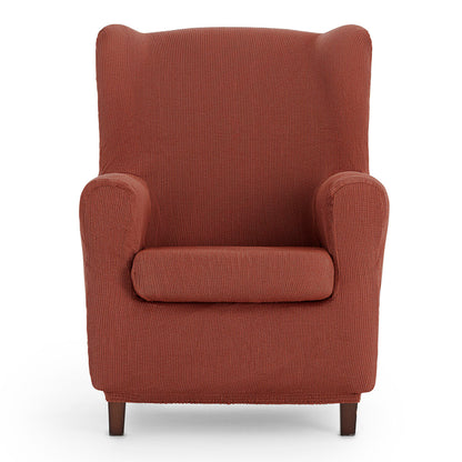 Wingback chair cover Eysa ULISES Brown 80 x 100 x 90 cm Eysa