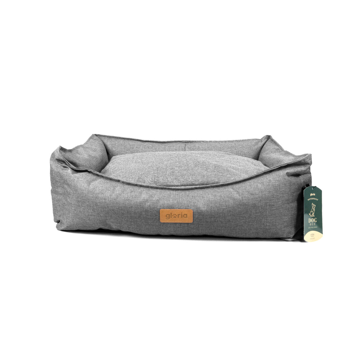 Dog Bed Gloria Grey 95 x 75 cm