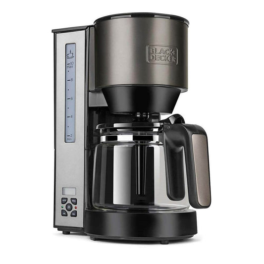 Superautomatic Coffee Maker Black & Decker ES9200020B Black Silver 1000 W