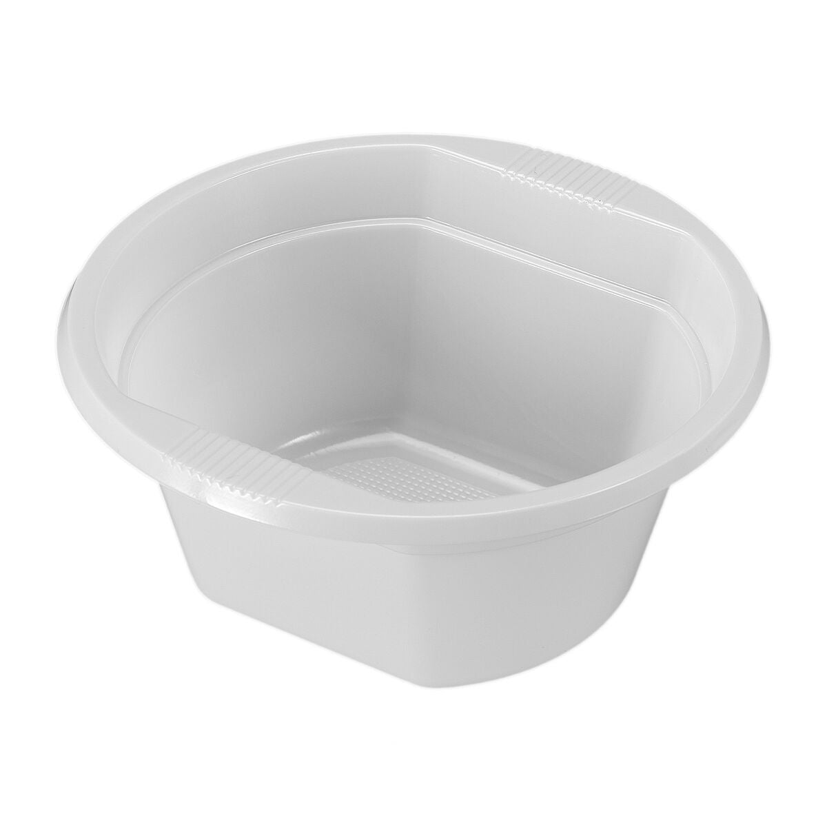 Uudelleenkäytettävien kulhojen sarja Algon Circular White 250 ml 12 x 12 x 5 cm Muovi 12 kpl